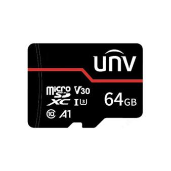 Storage Medium,TF Card,64GByte,UNV,Red Card