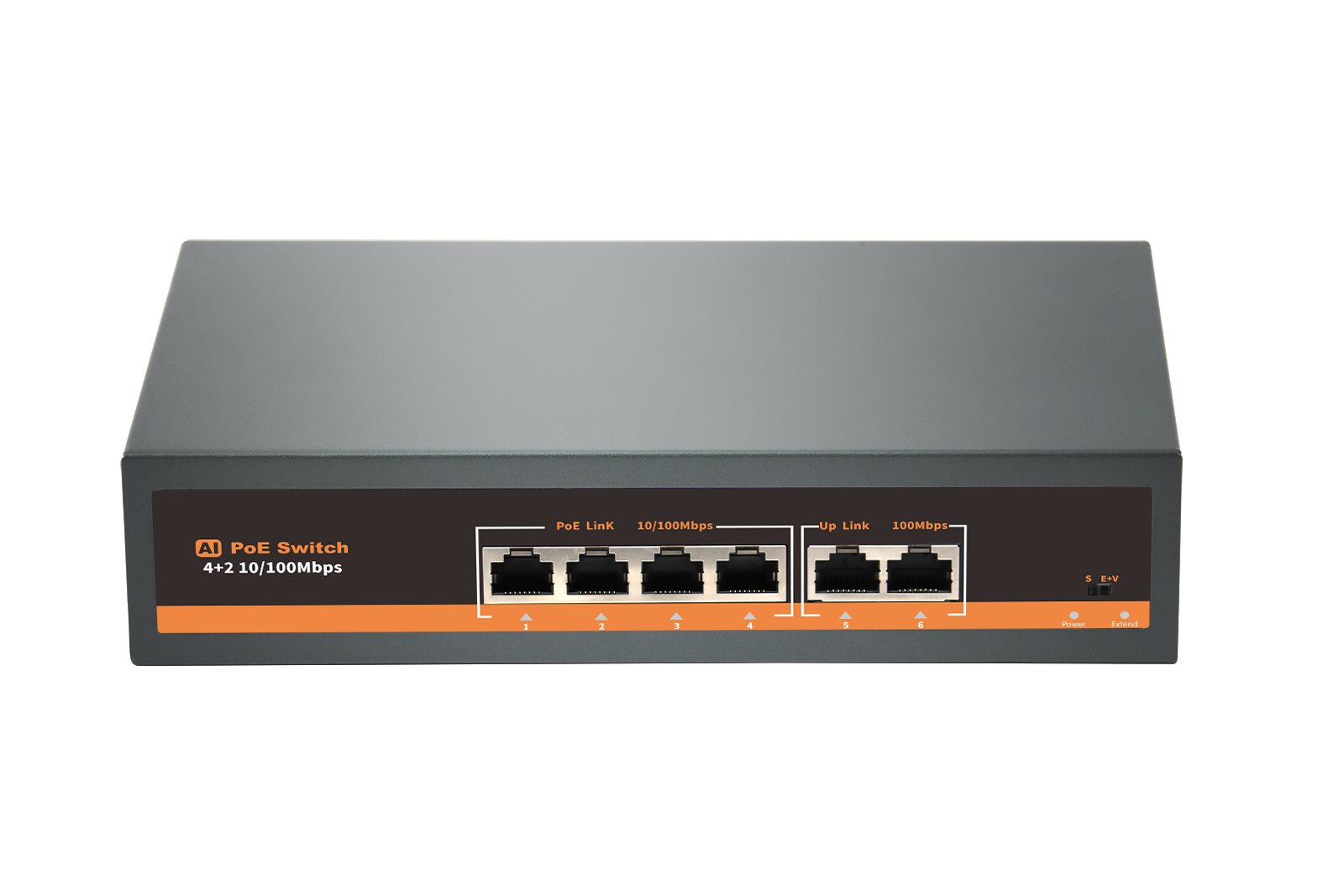 4+2 POE 100M Switch